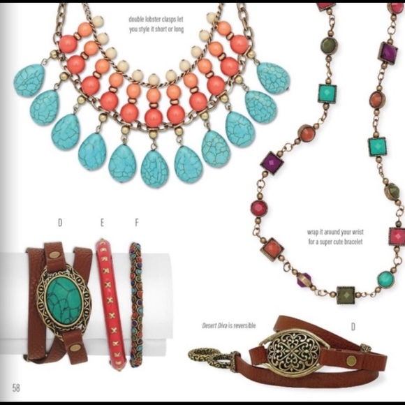 Premier Designs Desert Diva Wrap Bracelet - Picture 3 of 3